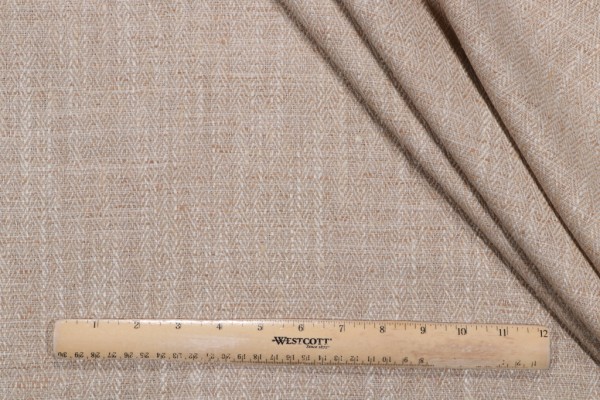 PK Lifestyles Rasham Woven Upholstery Fabric in Cornsilk 