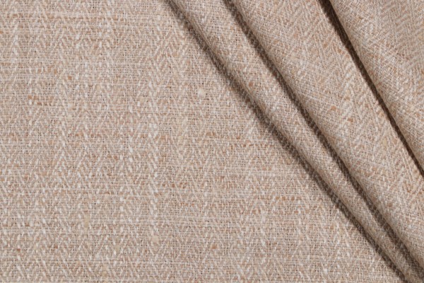 PK Lifestyles Rasham Woven Upholstery Fabric in Cornsilk 