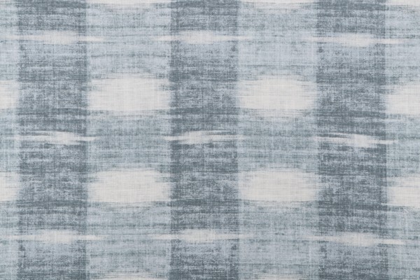 Click for PK Lifestyles Sashika Plaid Printed Linen Blend Drapery Fabric in Lagoon  PK Lifestyles Sashika Plaid Printed Linen Blend Drapery Fabric in Lagoon