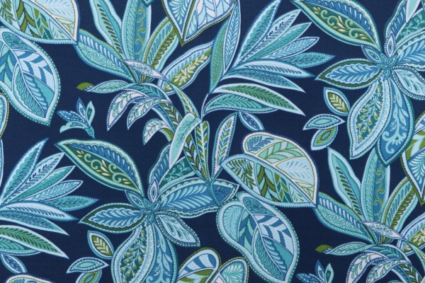 Click for Richloom Crestwood Printed Polyester Outdoor Fabric in Marine  Richloom Crestwood Printed Polyester Outdoor Fabric in Marine