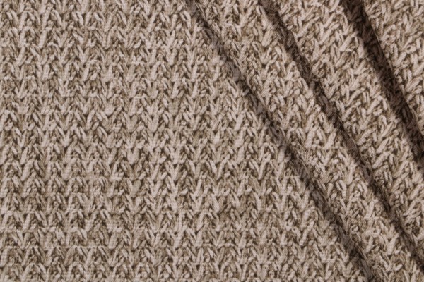 Richloom Mercer Printed Polyester Outdoor Fabric in Rattan 