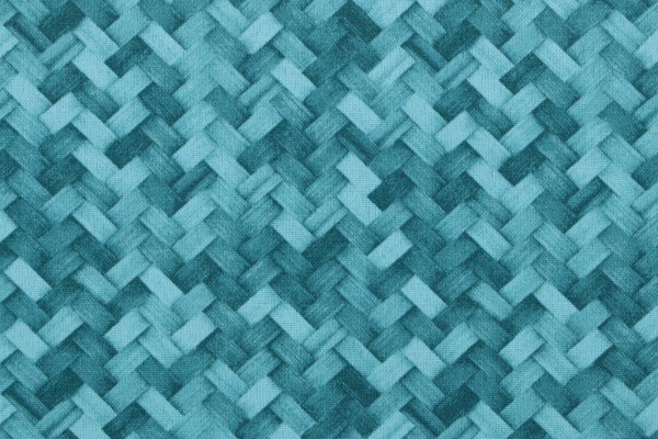 Sample of Richloom Mixes Printed Polyester Outdoor Fabric in Ocean 