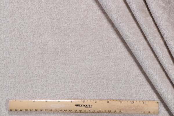 Crypton Hesse High Performance Chenille Upholstery Fabric in Limestone