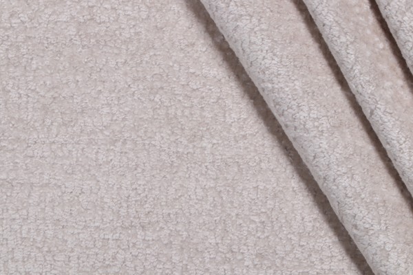 Crypton Hesse High Performance Chenille Upholstery Fabric in Limestone