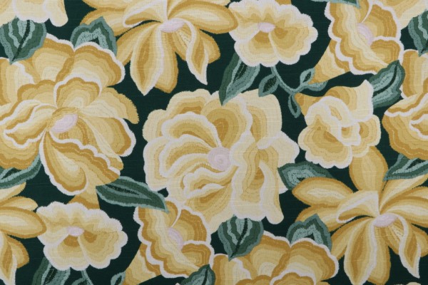 Sample of Robert Allen O'Keefe Printed Cotton Drapery Fabric in Golden Hour 