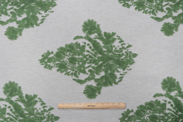 Sample of Valdese Weavers Barboza Woven Upholstery Fabric in Lawn 