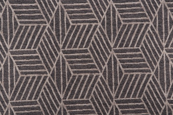 Conviction Woven Upholstery Fabric in Onyx 