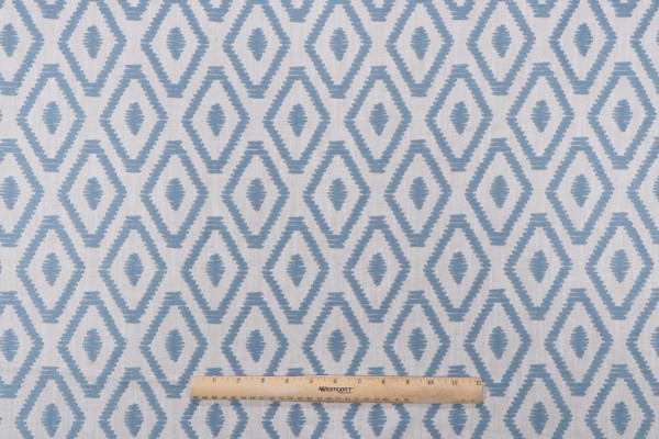 Click for Valiant Fabrics Canyon Embroidered Drapery Fabric in Dresden  Valiant Fabrics Canyon Embroidered Drapery Fabric in Dresden