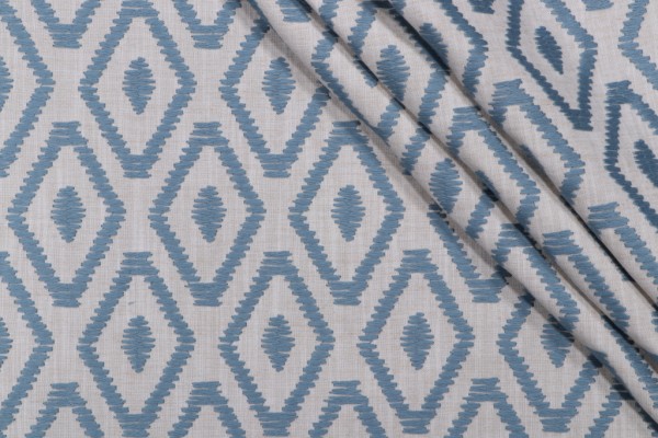 Click for Valiant Fabrics Canyon Embroidered Drapery Fabric in Dresden  Valiant Fabrics Canyon Embroidered Drapery Fabric in Dresden