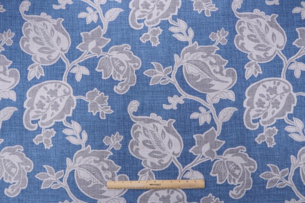 Click for 1 Yards Magnolia Home Arabella Printed Cotton Drapery Fabric in Yacht Magnolia Home Arabella Printed Cotton Drapery Fabric in Yacht