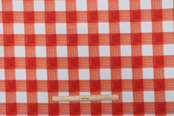Click for 1 Yards PK Lifestyles Painterly Plaid Printed Polyester Outdoor Fabric in Coral PK Lifestyles Painterly Plaid Printed Polyester Outdoor Fabric in Coral