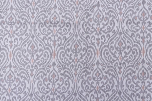 PK Lifestyles Sri Lanka Printed Cotton Drapery Fabric in Blush