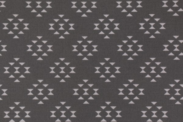 Richloom Dart Printed Polyester Outdoor Fabric in Stone