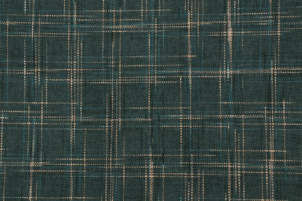 PK Lifestyles Hampton Plaid Woven Upholstery Fabric in Juniper (India)