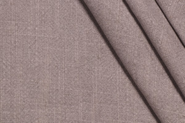 Solid Woven Decorator Fabric in Silver