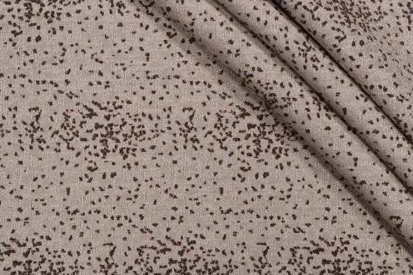 Speckle Woven Chenille Upholstery Fabric in Fossil