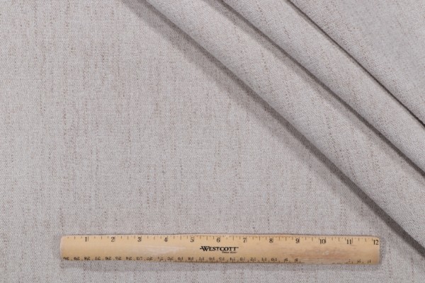 Curious Woven Chenille Upholstery Fabric in Pearl