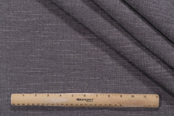Maxwell Woven Chenille Upholstery Fabric in Smoke