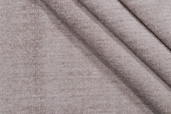 Textured Woven Chenille Upholstery Fabric in Dove