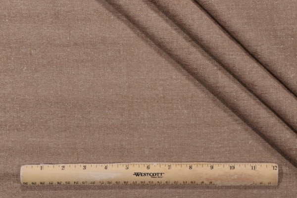 1 Yard Crypton Granbury High Performance Chenille Upholstery Fabric in Sisal