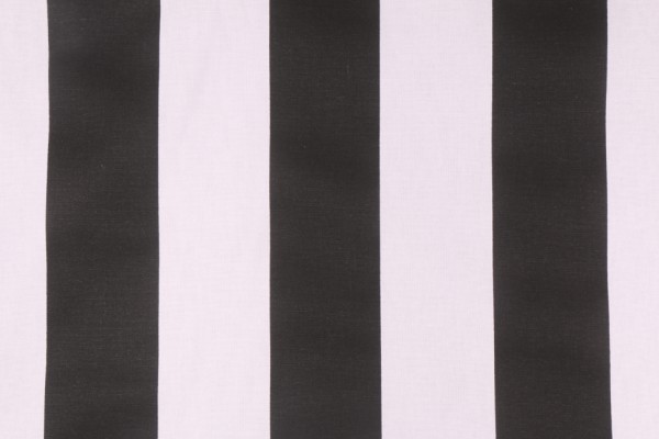 Click for 6 Yards Premier Prints Vertical Stripe Printed Cotton Drapery Fabric in Black/White Premier Prints Vertical Stripe Printed Cotton Drapery Fabric in Black/White