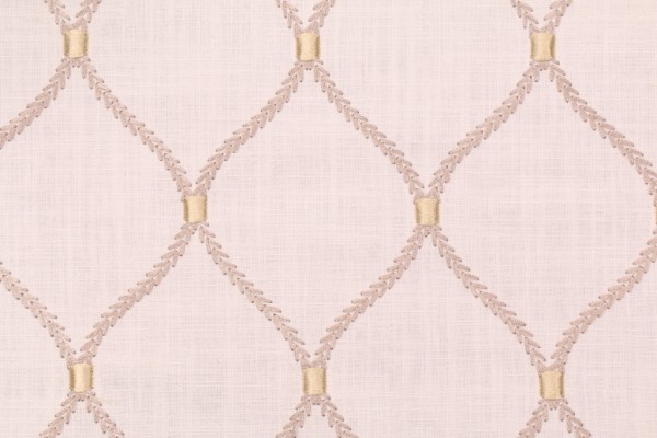 Click for 1 Yards Williamsburg Deane Embroidery Drapery Fabric in Smoke Williamsburg Deane Embroidery Drapery Fabric in Smoke