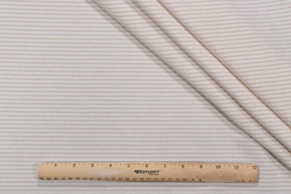 Baily Woven Decorator Fabric in Oatmeal 