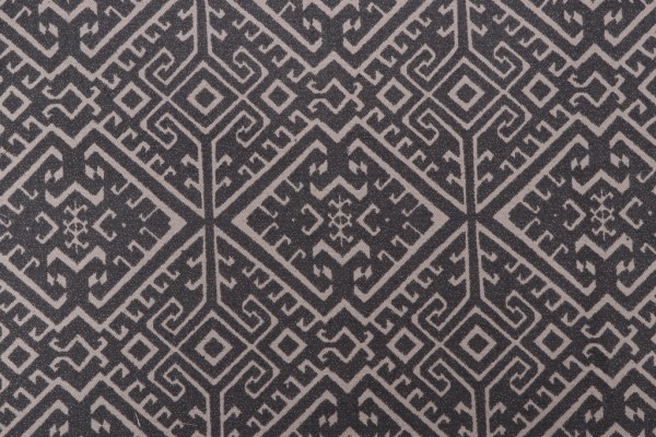 Sample of Neda Woven Upholstery Fabric in Graphite 