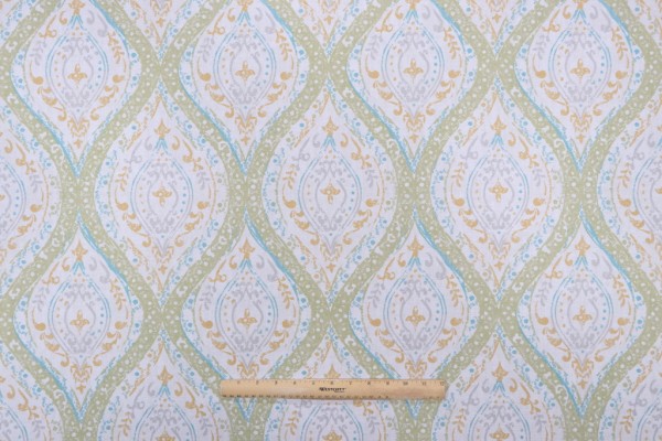 Magnolia Home Ariana Printed Cotton Drapery Fabric in Meadow 