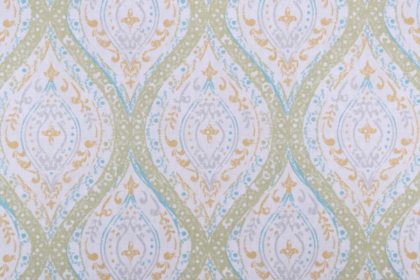Magnolia Home Ariana Printed Cotton Drapery Fabric in Meadow 