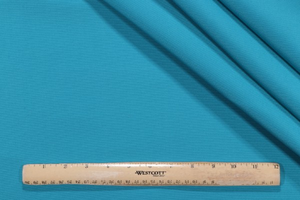 SunReal Solid Canvas Woven Solution Dyed Acrylic Outdoor Fabric in Aruba 