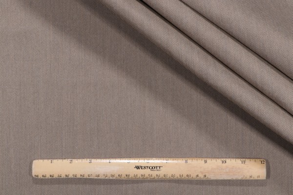 SunReal Panama Woven Solution Dyed Acrylic Outdoor Fabric in Mocha 