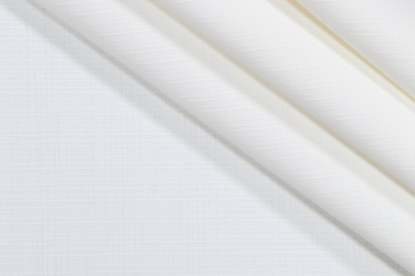 SunReal Lindy Woven Solution Dyed Acrylic Outdoor Fabric in White 