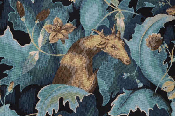 Hamilton Doe Run Woven Chenille Upholstery Fabric in Antique 