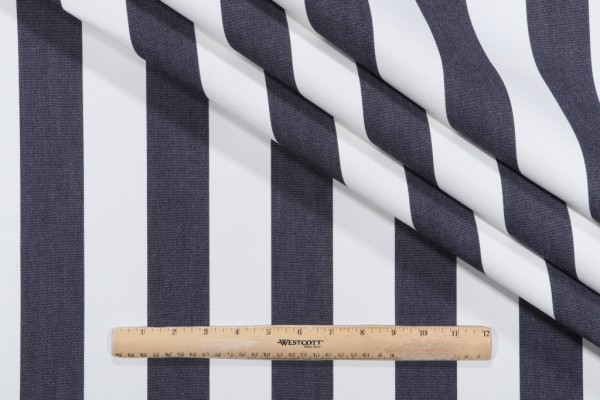 SunReal Cabana Woven Solution Dyed Acrylic Outdoor Fabric in Navy 