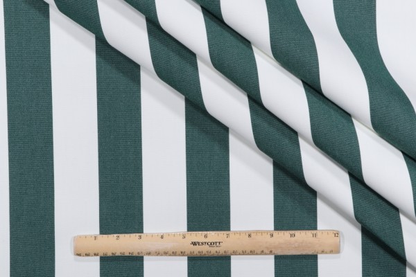 SunReal Cabana Woven Solution Dyed Acrylic Outdoor Fabric in Forest Green 
