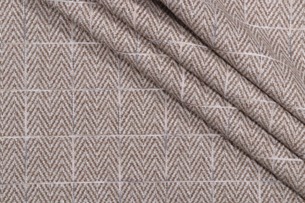 PK Lifestyles Malay Tweed Woven Upholstery Fabric in Twine 