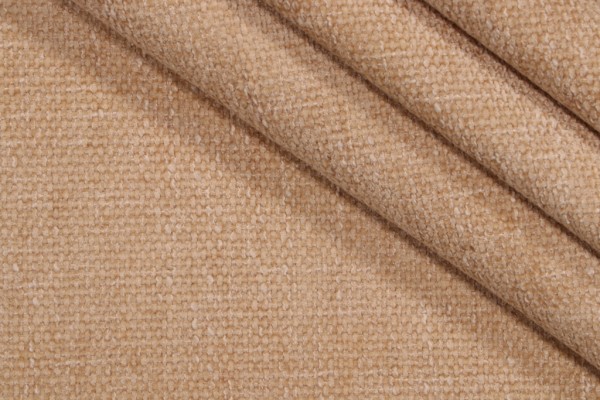 Sample of PK Lifestyles Rowan Performance Woven Chenille Upholstery Fabric in Gold 