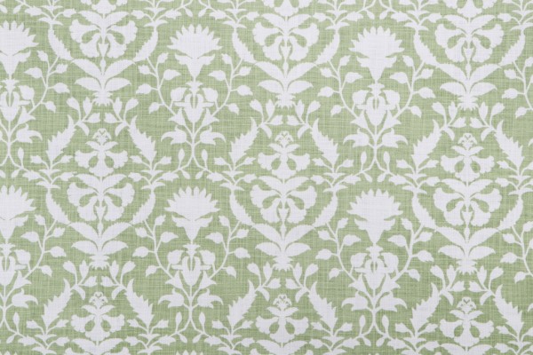 PK Lifestyles Peacefulness Printed Cotton Drapery Fabric in Willow 