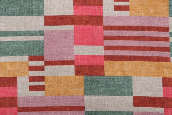 PK Lifestyles Sequence Printed Drapery Fabric in Mosaic 