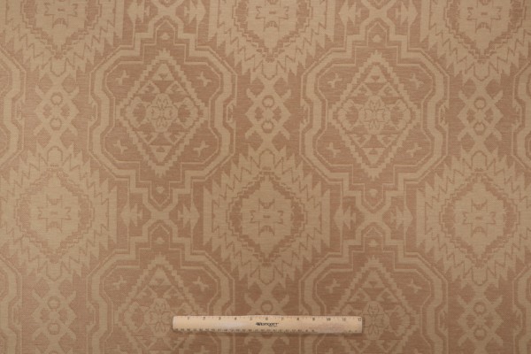 PK Lifestyles Taos Blanket Woven Upholstery Fabric in Gold Rush 