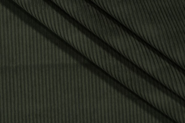 PK Lifestyles Wales Corduroy Upholstery Fabric in Evergreen 