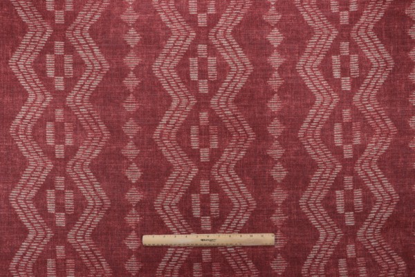 PK Lifestyles River Bend Printed Drapery Fabric in Barn 