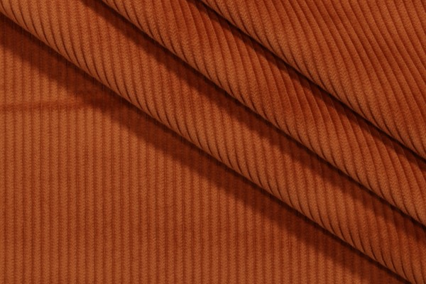 Sample of PK Lifestyles Wales Corduroy Upholstery Fabric in Harvest 