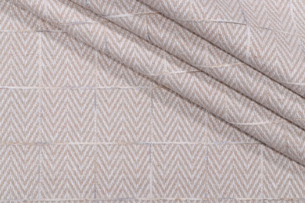 PK Lifestyles Malay Tweed Woven Upholstery Fabric in Linen 