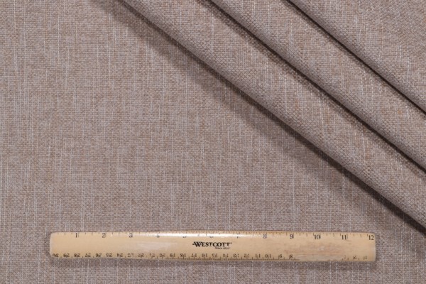 Ambition Woven Chenille Upholstery Fabric in Sandstone