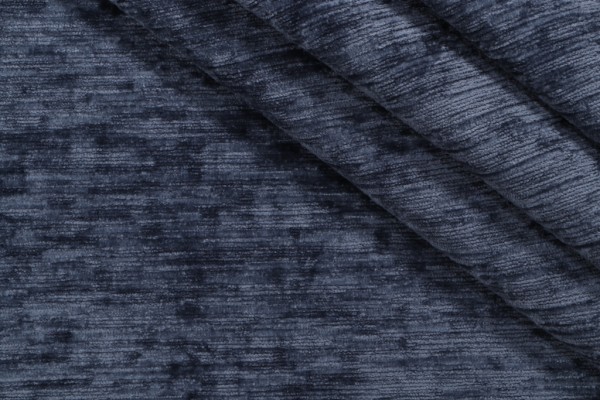 Crypton Limerick High Performance Woven Chenille Upholstery Fabric in Blue 