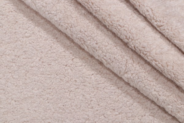 PK Lifestyles Furever Faux Fur Upholstery Fabric in Fawn
