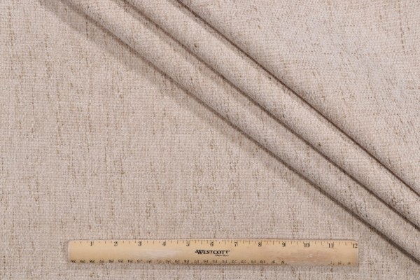PK Lifestyles Rowan Performance Woven Chenille Upholstery Fabric in Linen 