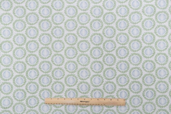 PK Lifestyles Nesting Printed Cotton Drapery Fabric in Willow 